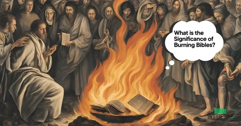 What is the Significance of Burning Bibles
