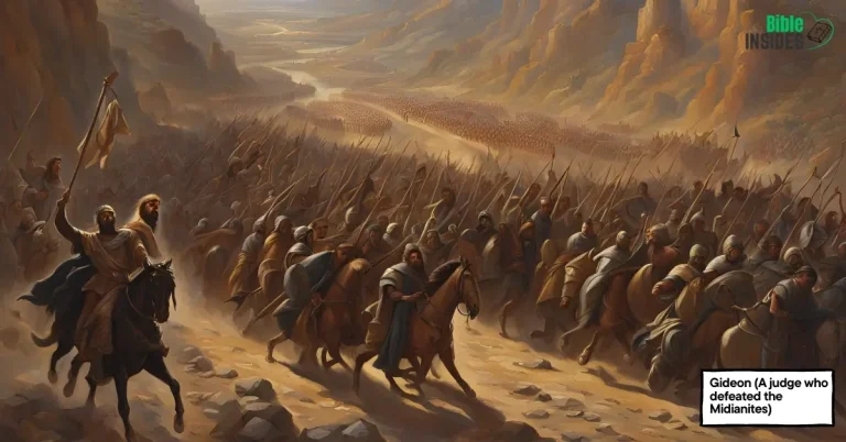 Gideon in The Bible