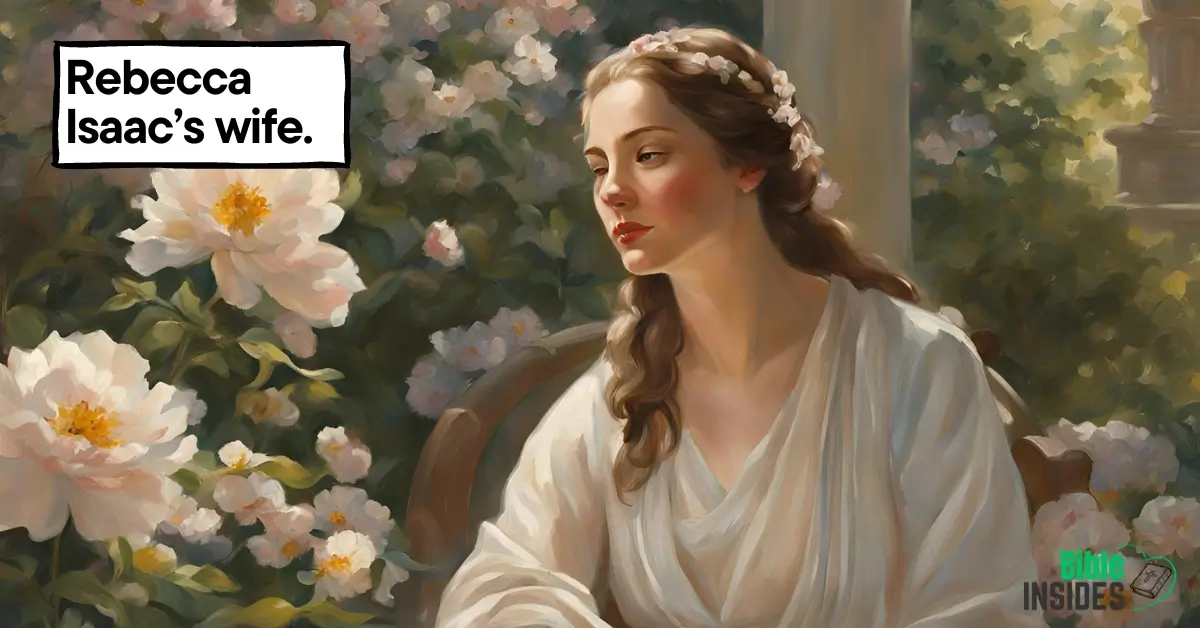 Rebecca in the Bible