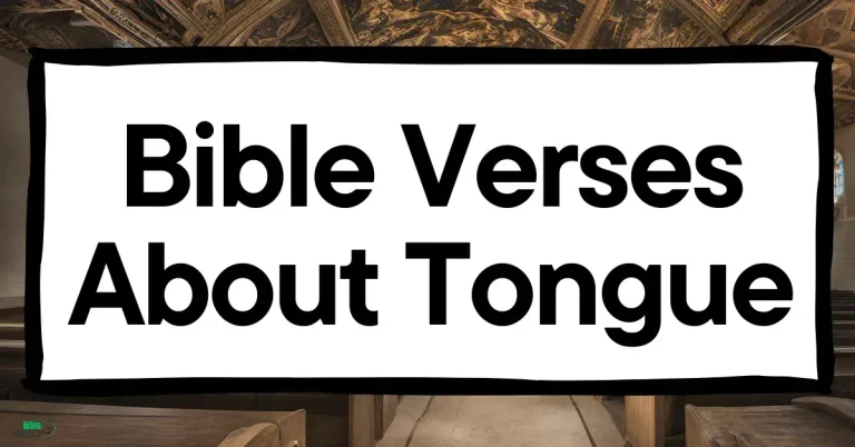 Bible Verses About Tongue