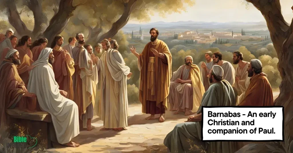 Barnabas In the Scripture