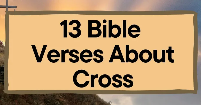Bible Verses About Cross