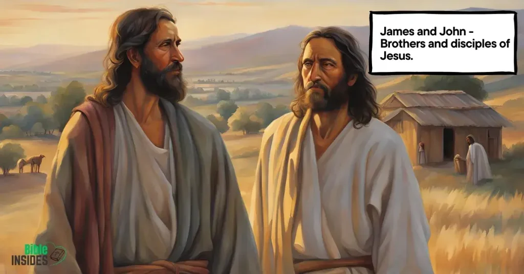 James and John Called as Sons of Thunder