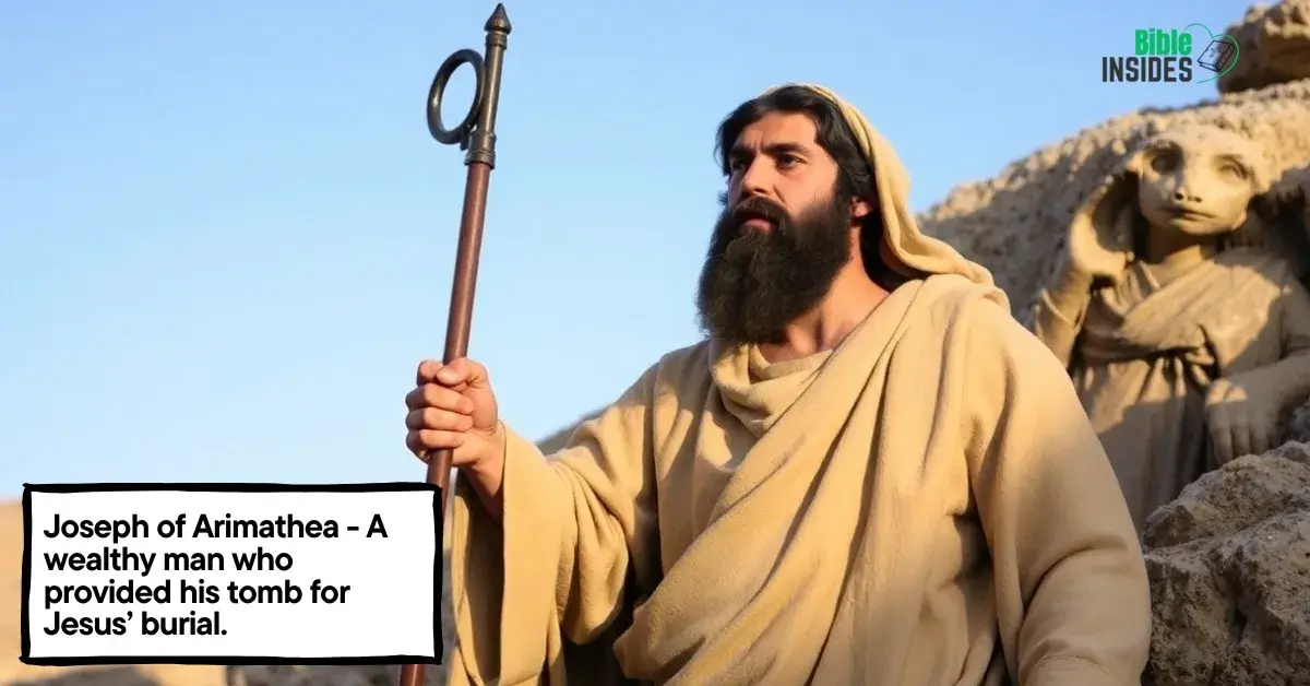 Joseph of Arimathea in The Bible