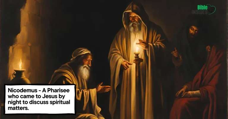 Nicodemus in the Bible