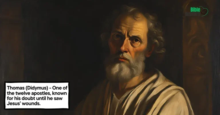 Thomas in The Bible