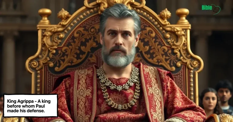 King Agrippa in The Bible