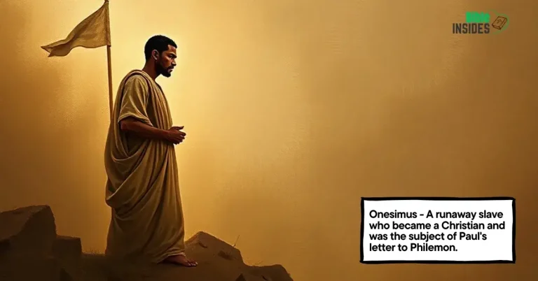 Onesimus in The Bible