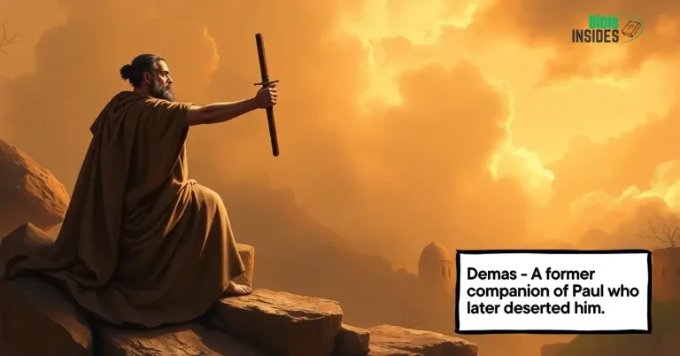Demas in The Bible