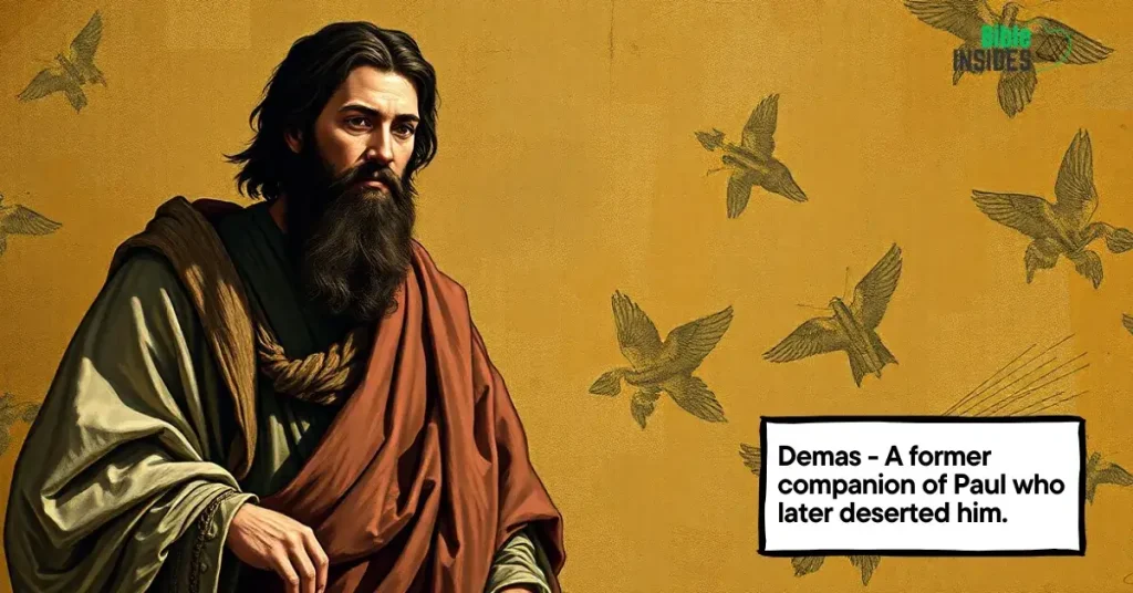 Demas in the Scripture