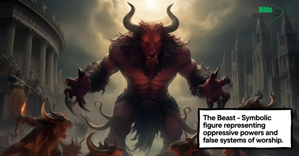 The Beast Mentioned in the Bible Verses